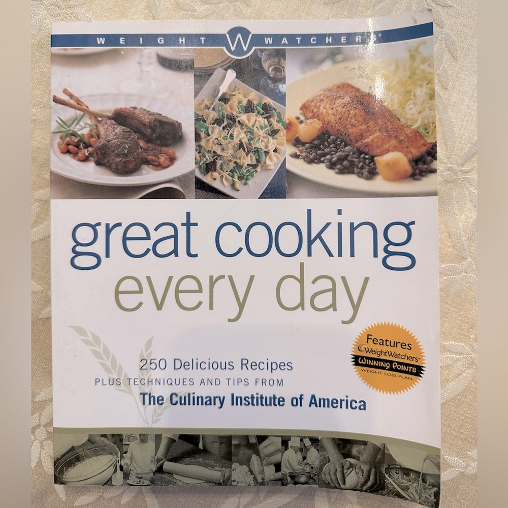 Weight Watchers Great Cooking Every Day Cookbook Copyright 2001